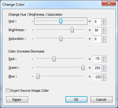 Change color of 3D object in Comipo